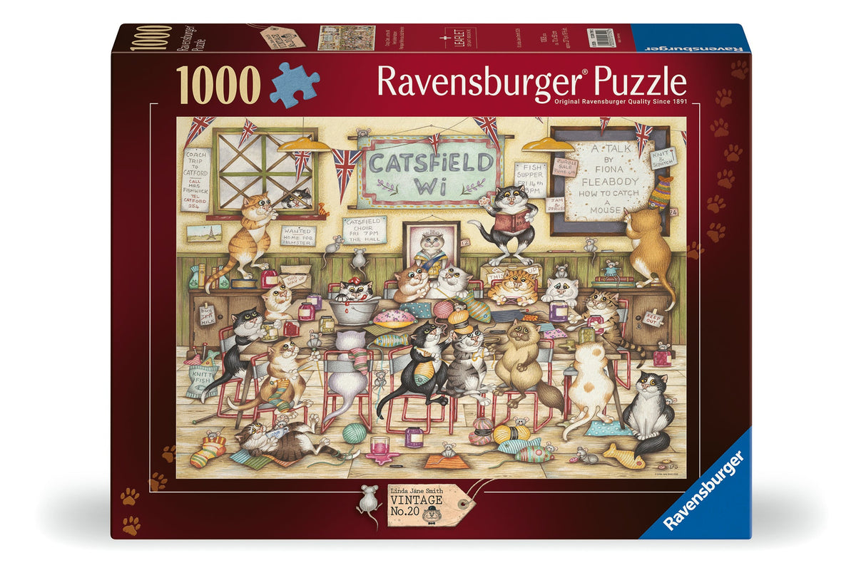 Ravensburger: Crazy Cat's at the WI Puzzle - 1000 Piece