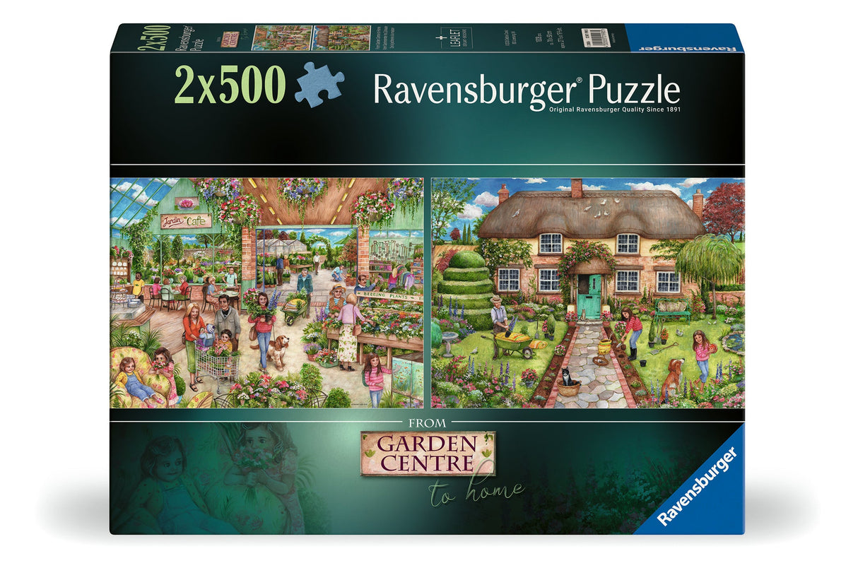 Ravensburger: From the Garden Centre to Home Puzzle - 2x500 Piece