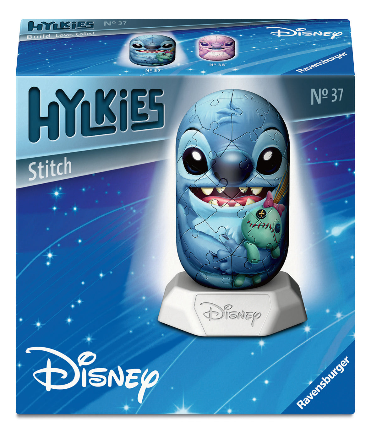 Ravensburger: Hylkies #37 - Disney Stitch 3D Puzzle - 54 Piece
