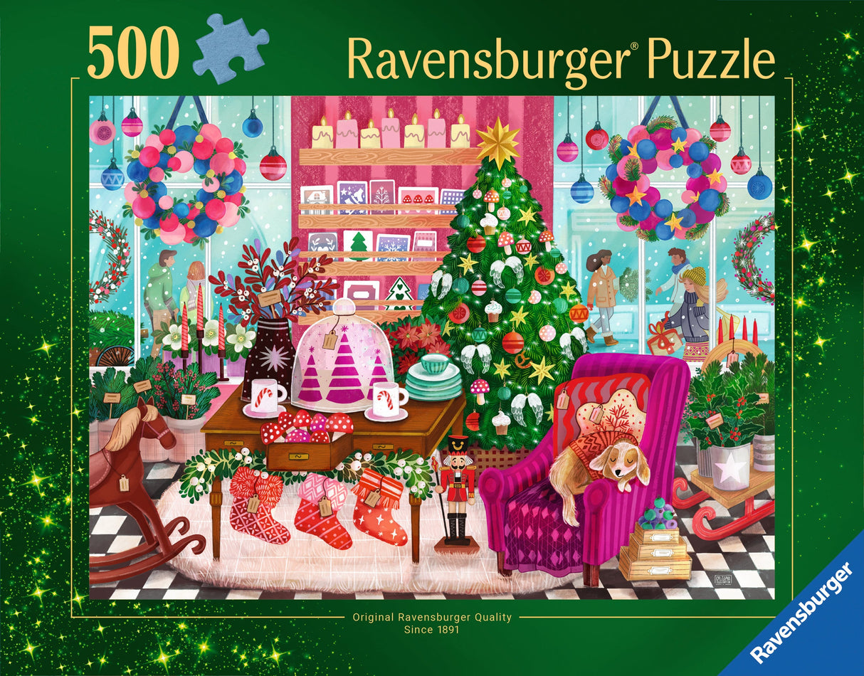 Ravensburger: The Christmas Boutique Puzzle - 500 Piece