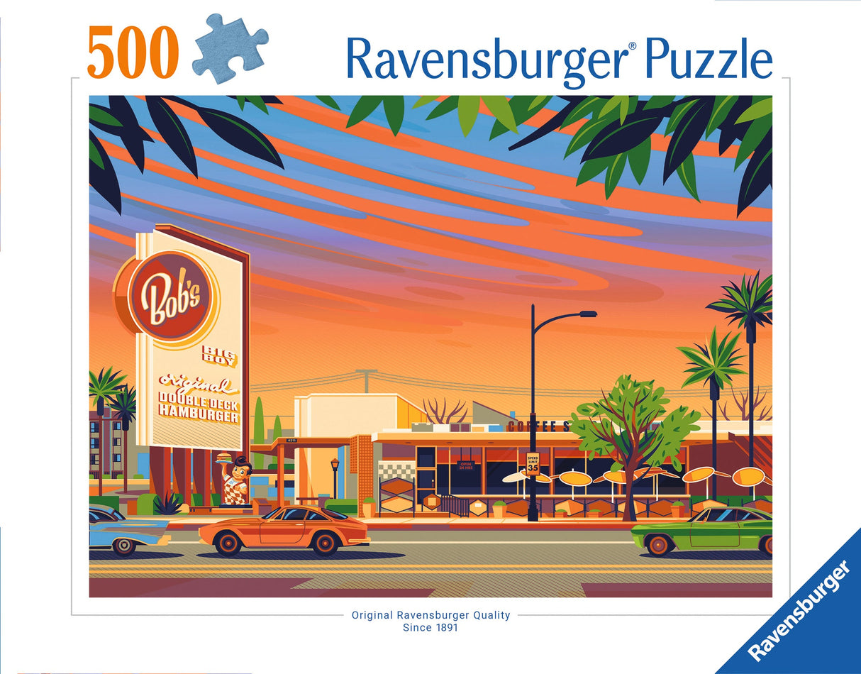 Ravensburger: WT: Twin Palms Estate Puzzle - 500 Piece
