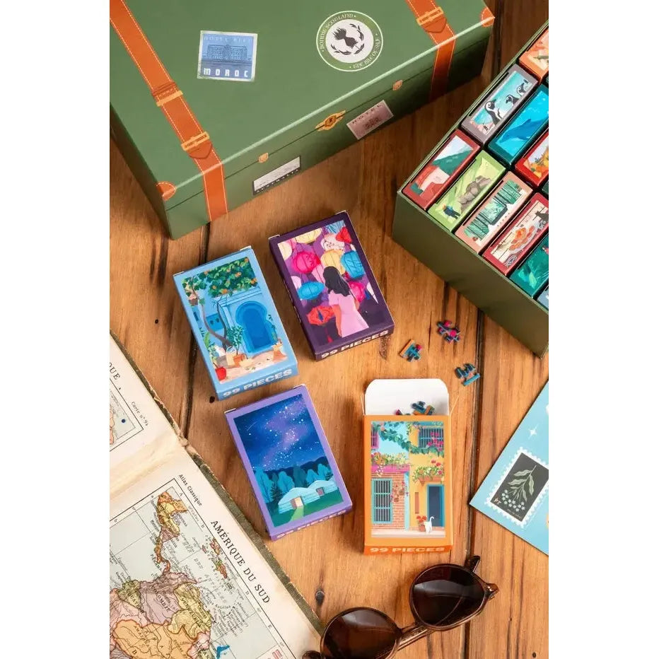 Trevell: The Memory Trunk Box Set - 24 x 99pc Mini Puzzles