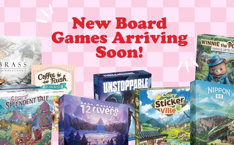 New Board Games Arriving Soon!