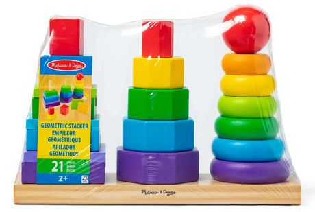 Melissa & Doug: Geometric Stacker