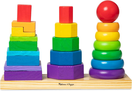 Melissa & Doug: Geometric Stacker