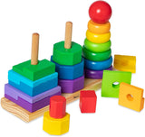 Melissa & Doug: Geometric Stacker