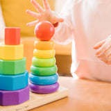 Melissa & Doug: Geometric Stacker
