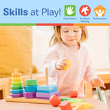 Melissa & Doug: Geometric Stacker