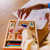 Melissa & Doug: Dinosaur Stamp Set