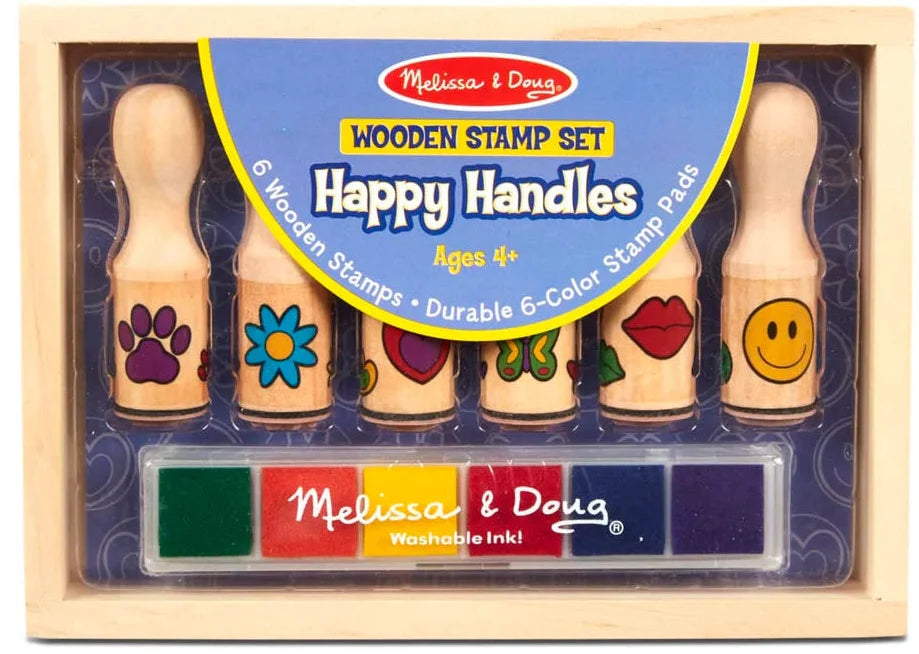 Melissa & Doug: Happy Handle Stamp Set