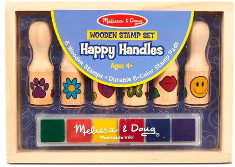 Melissa & Doug: Happy Handle Stamp Set