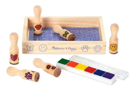 Melissa & Doug: Happy Handle Stamp Set