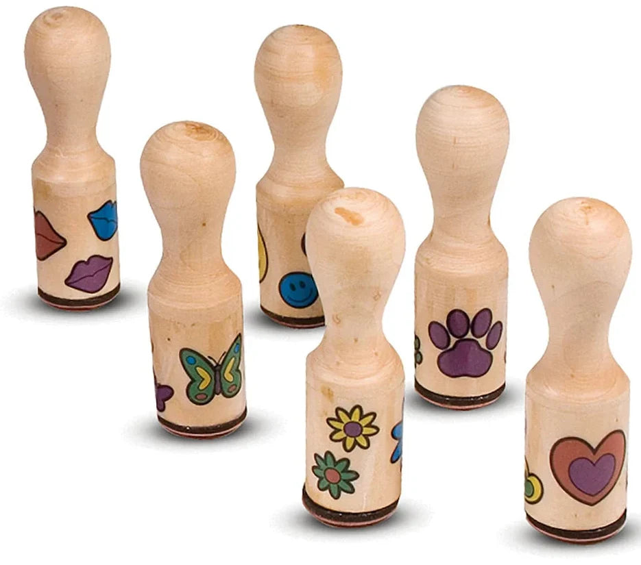Melissa & Doug: Happy Handle Stamp Set