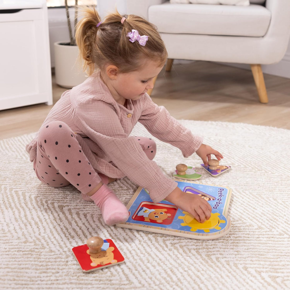 M&D - Ms. Rachel Jumbo Knob Puzzle