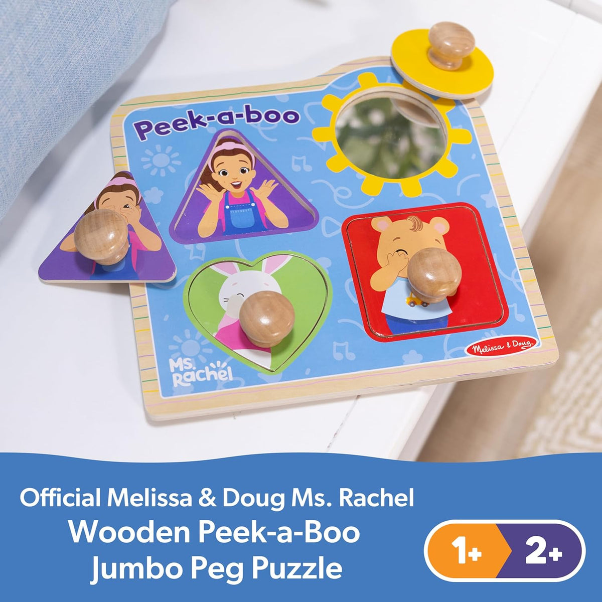 M&D - Ms. Rachel Jumbo Knob Puzzle