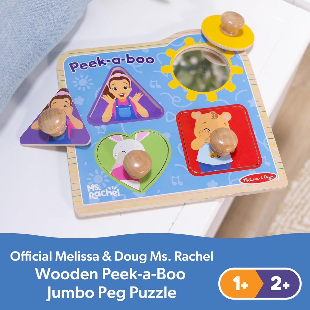 M&D - Ms. Rachel Jumbo Knob Puzzle
