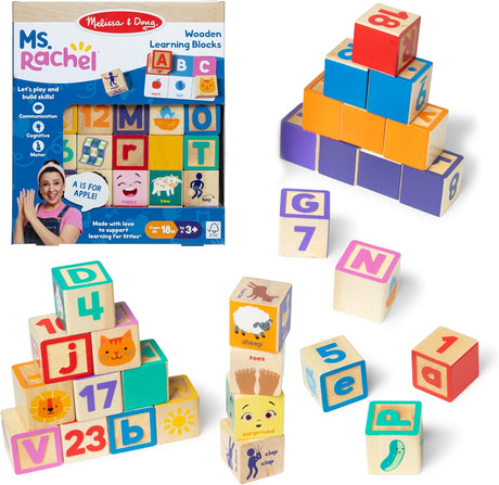 M&D - Ms. Rachel Blocks + Activity Cards