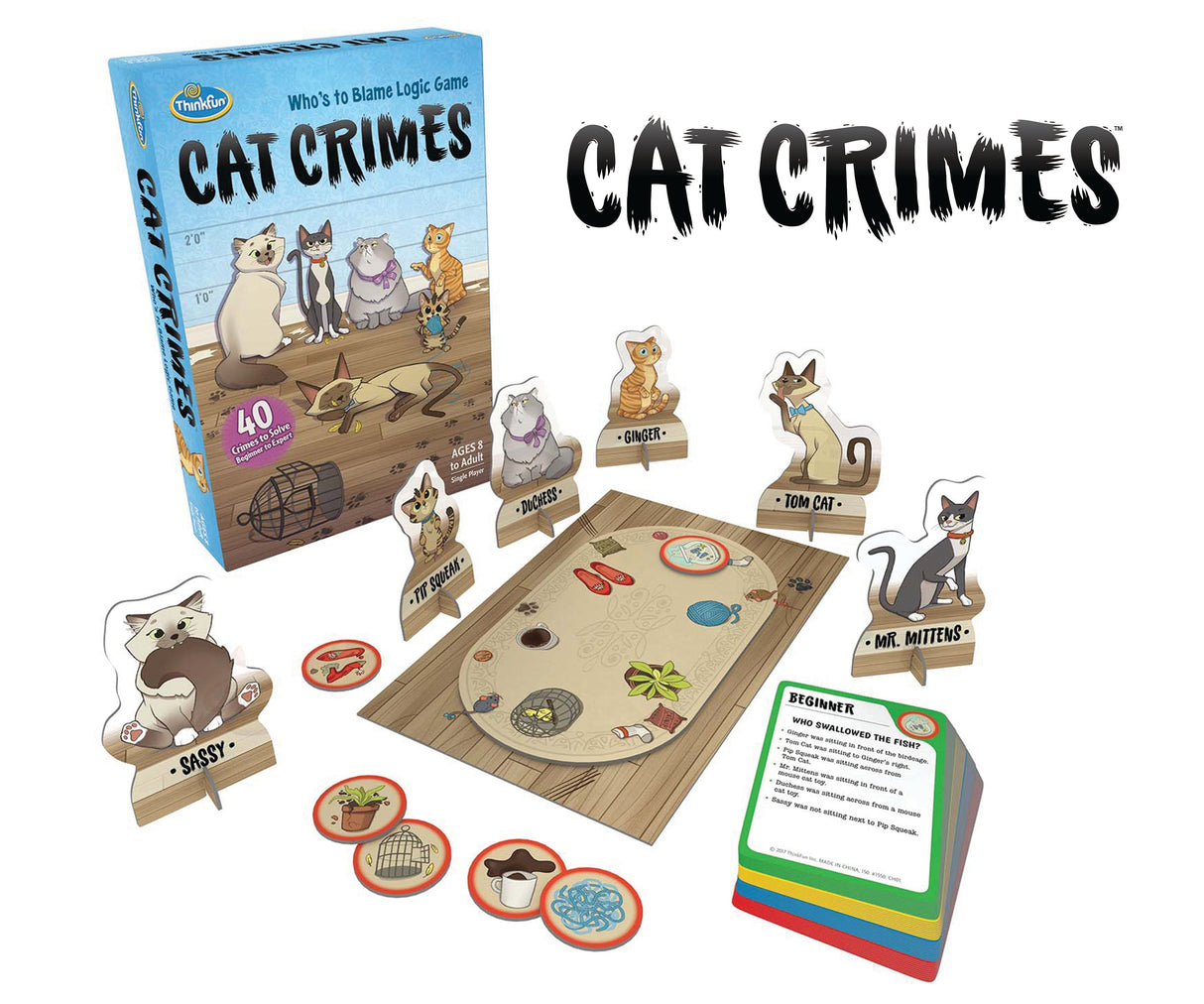 ThinkFun: Cat Crimes