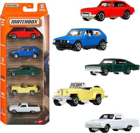Matchbox: 5 Vehicle Pack