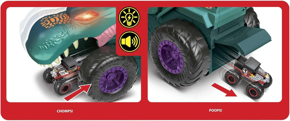 Hot Wheels: Monster Trucks Car Chompin' Mega Wrex