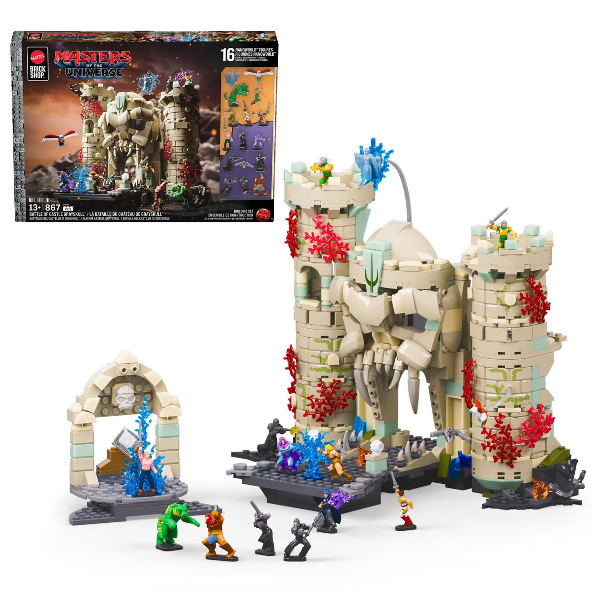 Masters of the Universe: Battle of Castle Grayskull Brick Set