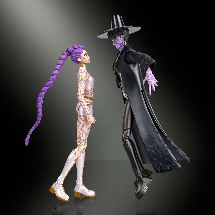 KPop Demon Hunters: Rumi & Jinu Final Battle Action Figure Set