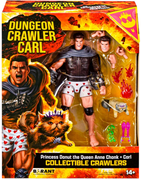 Dungeon Crawler Carl: Collectible Crawlers - Carl & Princess Donut Figure