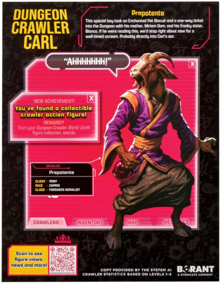 Dungeon Crawler Carl: Collectible Crawlers - Prepotente Figure