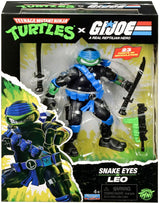 Teenage Mutant Ninja Turtles X G.I. Joe - Snake Eyes x Leo
