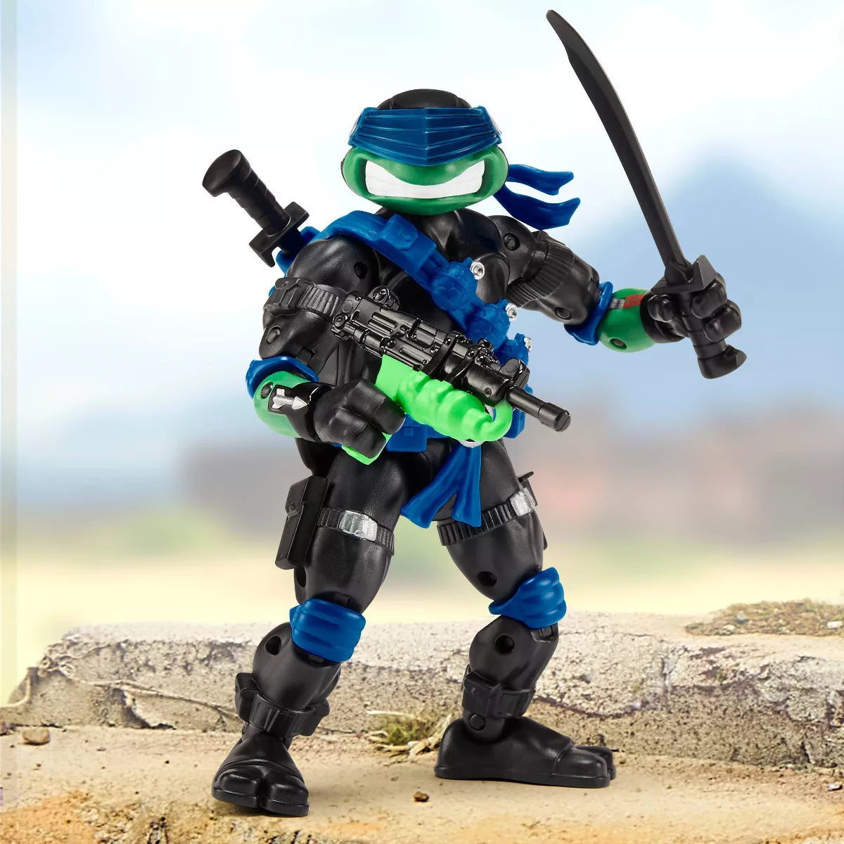 Teenage Mutant Ninja Turtles X G.I. Joe - Snake Eyes x Leo