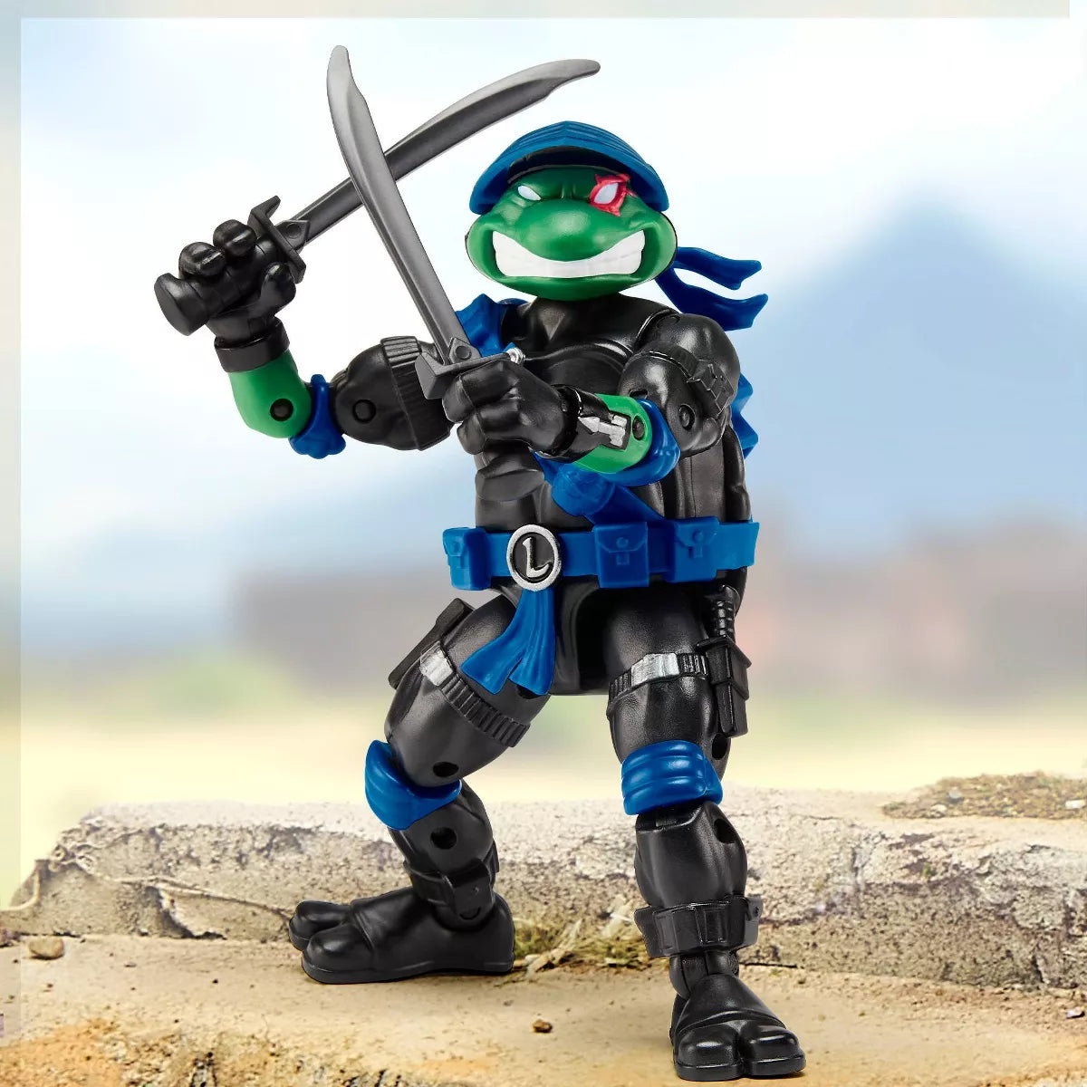 Teenage Mutant Ninja Turtles X G.I. Joe - Snake Eyes x Leo
