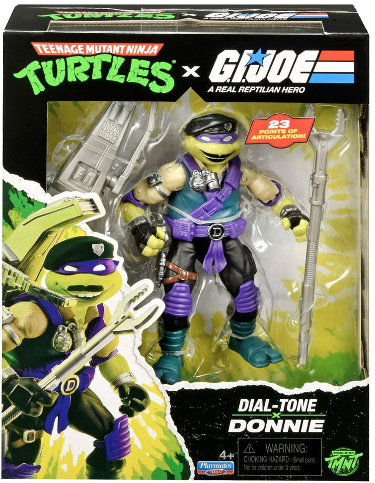 Teenage Mutant Ninja Turtles X G.I. Joe - Dial-Tone x Donnie