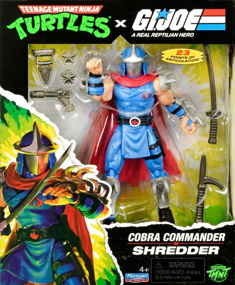 Teenage Mutant Ninja Turtles X G.I. Joe - Cobra Commander x Shredder