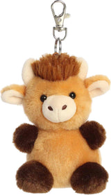 Hubert Highland Cow Palm Pals Clip