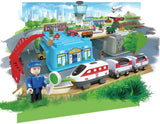 Hape: Mega Metropolis Train Bucket Set