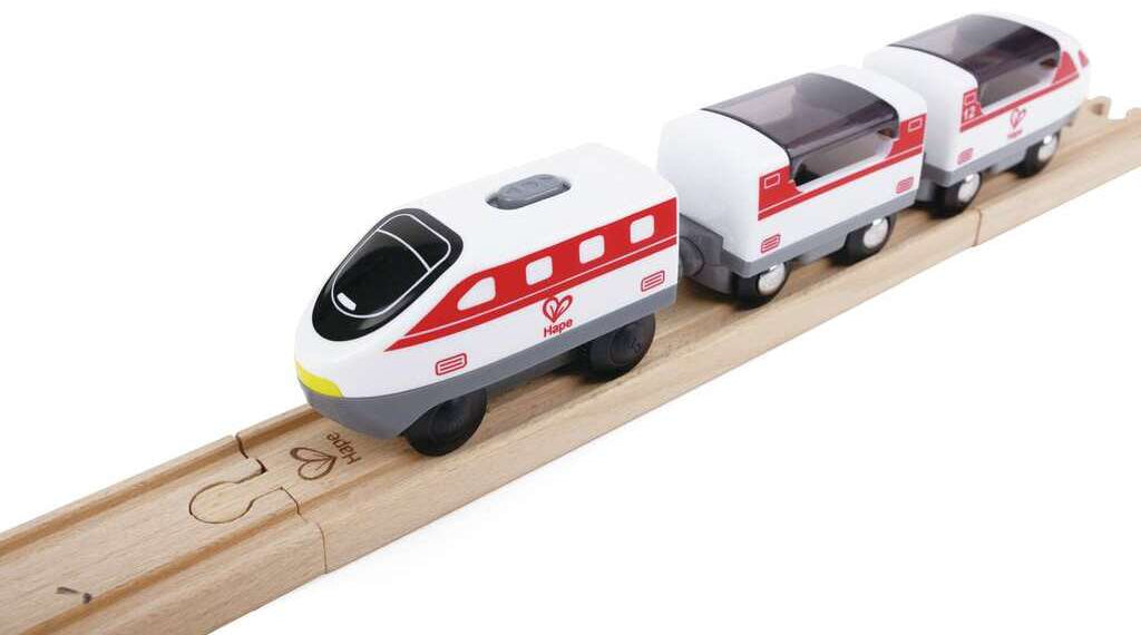 Hape: Mega Metropolis Train Bucket Set