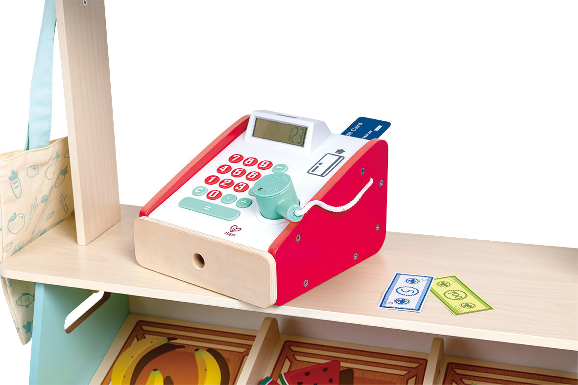 Hape: Play Essentials Farmers Market Stall
