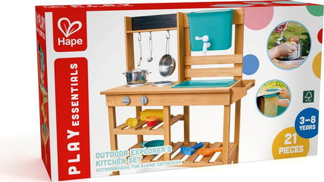 Hape: Play Essentials Outdoor Explorers Kitchen Set