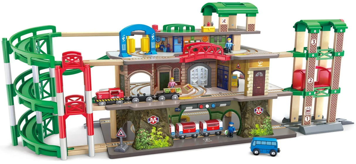 Hape: Multi-Level Railway City Set