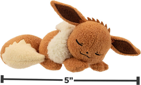 Pokemon 13cm Sleeping Plush - Eevee