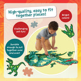Peaceable Kingdom: Floor Puzzle Dinosaur 51 Pieces