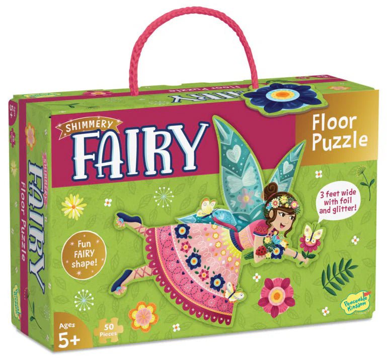 Peaceable Kingdom: Floor Puzzle Fairy 50 Pieces
