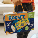 Peaceable Kingdom: Floor Puzzle Rocket 39 Pieces