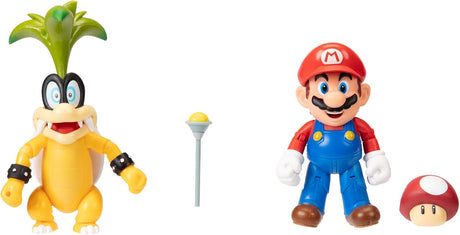 Nintendo: Super Mario & Iggy 4" Figure Set - 2 Pack