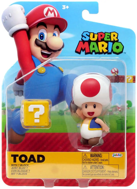Nintendo: Super Mario 4" Figure - Toad