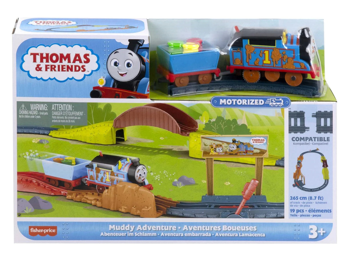 Thomas & Friends: Motorized Track Set - Muddy Adventure