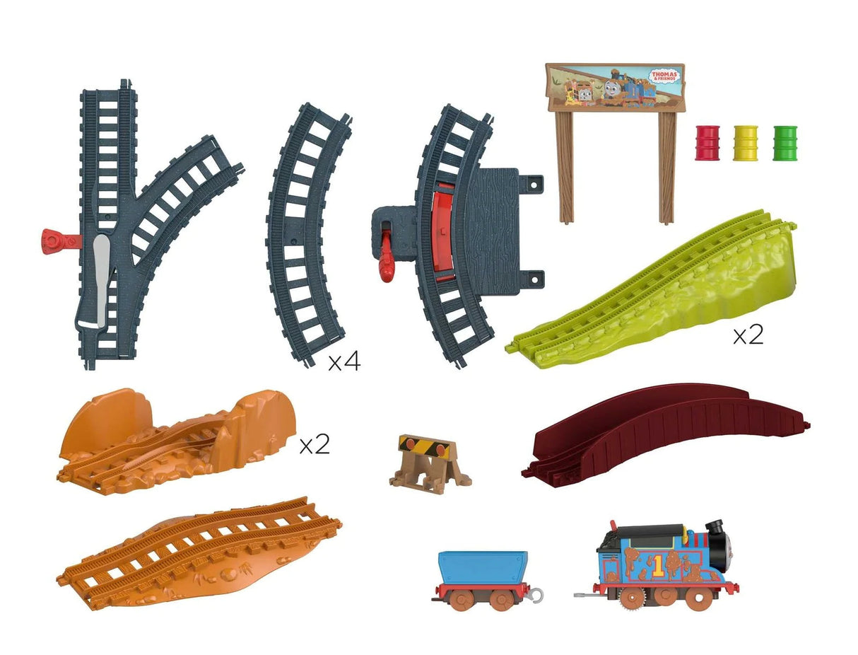 Thomas & Friends: Motorized Track Set - Muddy Adventure