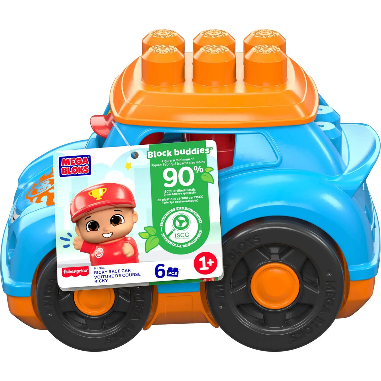 Mega Bloks: Block Buddies - Ricky Race Car