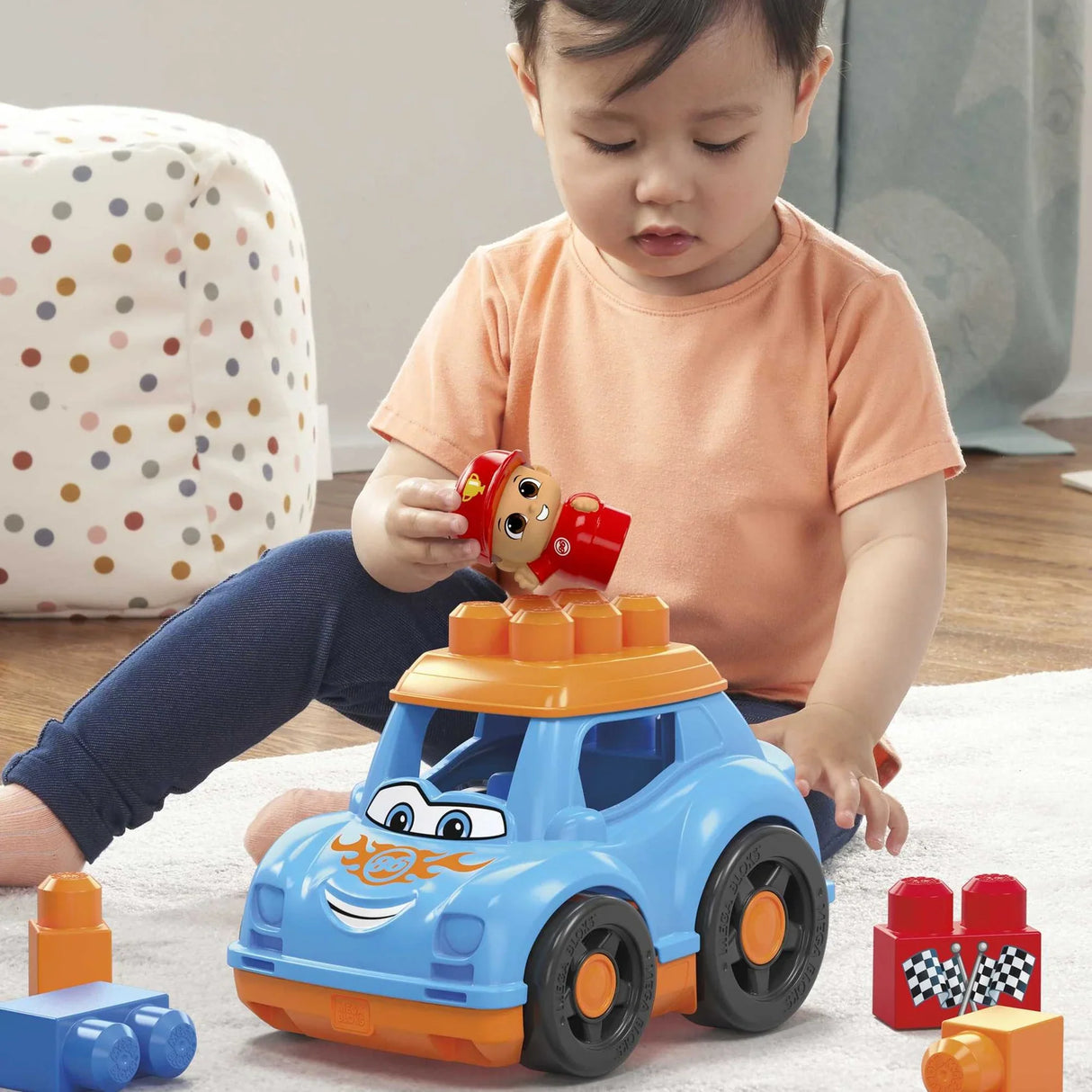 Mega Bloks: Block Buddies - Ricky Race Car
