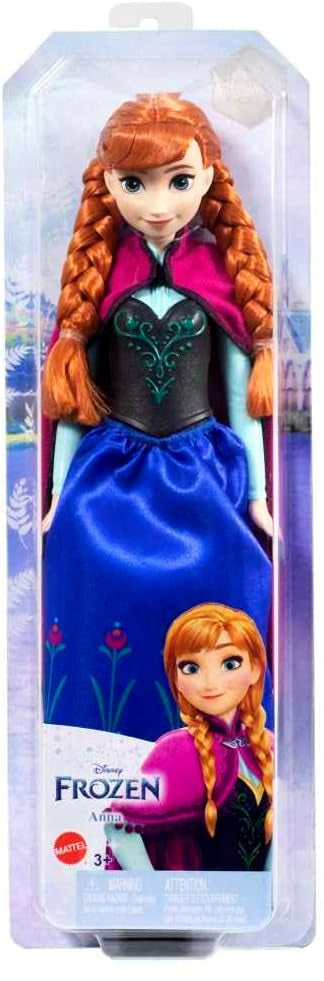 Disney Frozen: Anna Fashion Doll  - Blue Dress